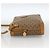 Gucci Borsa a Spalla Micro GG Supreme PVC Beige Oro 007 115 0093 Auth BAZ805 D'oro - vista 3