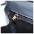Borsa a Spalla Gancini in Pelle Salvatore Ferragamo Blu Navy Oro Auth YKZ1453A - vista 20