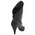 Botines de cuero negros GIVENCHY Auth 174625A - vista 18