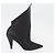 Botines de cuero negros GIVENCHY Auth 174625A - vista 4