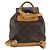 LOUIS VUITTON Zaino Monogram Montsouris PM M51137 LV Auth AMZ312 Monogramma - vista 2