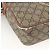 Gucci Borsa a Spalla GG Supreme PVC Beige Oro 233268 Auth YKZ260 D'oro - vista 14