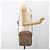 Gucci Borsa a Spalla GG Supreme PVC Beige Oro 233268 Auth YKZ260 D'oro - vista 22