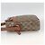 Gucci Borsa a Spalla GG Supreme PVC Beige Oro 233268 Auth YKZ260 D'oro - vista 3