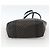 Céline Borsa tote in tela Macadam CELINE in pelle PVC nera e oro Auth YKZ828A Nero D'oro - vista 5