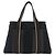 Hermès HERMES Borsa a Mano Trocha Horizontal Zonal MM in Tela Nera Auth ARZ908 Nero - vista 13