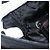 Borsa a spalla PRADA in nylon nero argento autentica am11267 - vista 11