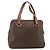 Céline Borsa a mano in tela Macadam CELINE in pelle PVC marrone oro Auth YKZ1026 D'oro