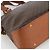 Céline Borsa a mano in tela Macadam CELINE in pelle PVC marrone oro Auth YKZ1026 D'oro - vista 14