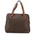 Céline Borsa a mano in tela Macadam CELINE in pelle PVC marrone oro Auth YKZ1026 D'oro - vista 2