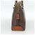 Céline Borsa a mano in tela Macadam CELINE in pelle PVC marrone oro Auth YKZ1026 D'oro - vista 4