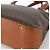 Céline Borsa a mano in tela Macadam CELINE in pelle PVC marrone oro Auth YKZ1026 D'oro - vista 9