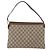 Bolso Sherry Line GG Supreme Web de GUCCI en PVC beige y dorado 001 16 4085 Auth 174411 - vista 2