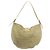 Borsa a Spalla FENDI Mamma Baguette in Camoscio Beige Oro Auth ARZ775 D'oro - vista 2