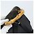 Bamboo Zaino in Bambù GUCCI Camoscio Nero Oro 003 1956 0030 Auth th6639 D'oro - vista 7