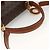Céline Borsa a mano in tela Macadam CELINE in pelle PVC 2 in 1 marrone oro Auth YKZ459 D'oro - vista 7