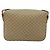 Céline Borsa a Spalla in Tela Macadam CELINE PVC Beige Oro Auth YKZ1474 D'oro - vista 2