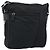 Borsa a Spalla PRADA in Nylon Nero Argento Autentica gh2029