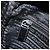 Borsa a Spalla PRADA in Nylon Nero Argento Autentica gh2029 - vista 22