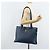 Saint Laurent Borsa Tote in Pelle Blu Oro Auth YKZ120 D'oro - vista 25