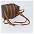 Céline CELINE Macadam Canvas Backpack PVC Leather Brown Gold Auth gh1897 Golden - view 8