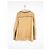 Double Doppelt gefütterter Schafleder-Mantel Prada AW05 Beige - Ansicht 2