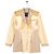 Blazer híbrido patchwork 'Inside Out' de Jean Paul Gaultier AW89 Beige