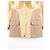 Blazer híbrido patchwork 'Inside Out' de Jean Paul Gaultier AW89 Beige - vista 4
