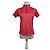 Polo vintage Courreges a pois rosso e bianco M