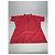 Polo vintage Courreges a pois rosso e bianco M - vista 6