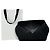 Pochette en cuir vintage Givenchy abstraite noire