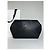 Pochette en cuir vintage Givenchy abstraite noire - vue 11