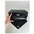 Pochette en cuir vintage Givenchy abstraite noire - vue 8