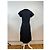 Vintage Givenchy Leinenkleid schwarz M - Ansicht 4