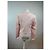 Vintage Courreges kariertes Kurzmäntel in Rosa und Weiß L Pink - Ansicht 12