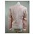 Vintage Courreges kariertes Kurzmäntel in Rosa und Weiß L Pink - Ansicht 3