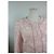 Vintage Courreges kariertes Kurzmäntel in Rosa und Weiß L Pink - Ansicht 9