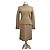 Vintage Balenciaga Woll-Zwillingsset Camel 38/M Kamel