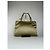 Vintage Prada Klapphandtasche Grün Gold - Ansicht 2