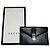 Clutch in pelle vintage Gucci nera Nero