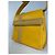 Vintage Gianni Versace Lederhandtasche Gelb Grau - Ansicht 8