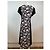 Vintage Courreges abstraktes Kleid schwarz rosa M - Ansicht 14