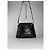 Vintage Courreges 2-Wege geriffelter Lederhandtasche schwarz - Ansicht 14