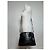 Vintage Courreges 2-Wege geriffelter Lederhandtasche schwarz - Ansicht 5