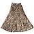 Ba&Sh GARANCE langer Rock Ecru Blumenprint Mehrfarben Roh