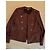 Tommy Hilfiger Brown Suede-Like Double-Breasted Jacket - view 3