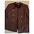 Tommy Hilfiger Brown Suede-Like Double-Breasted Jacket - view 5