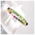 Autre Marque 14-karat yellow gold ring with blue sapphires, pink rubies, and green tsavorites Red  - view 8