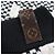 Falda de punto mezcla de cachemira Louis Vuitton Negro Blanco - vista 5