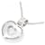 Collana Chopard in oro bianco 18K e diamanti Argento - vista 4